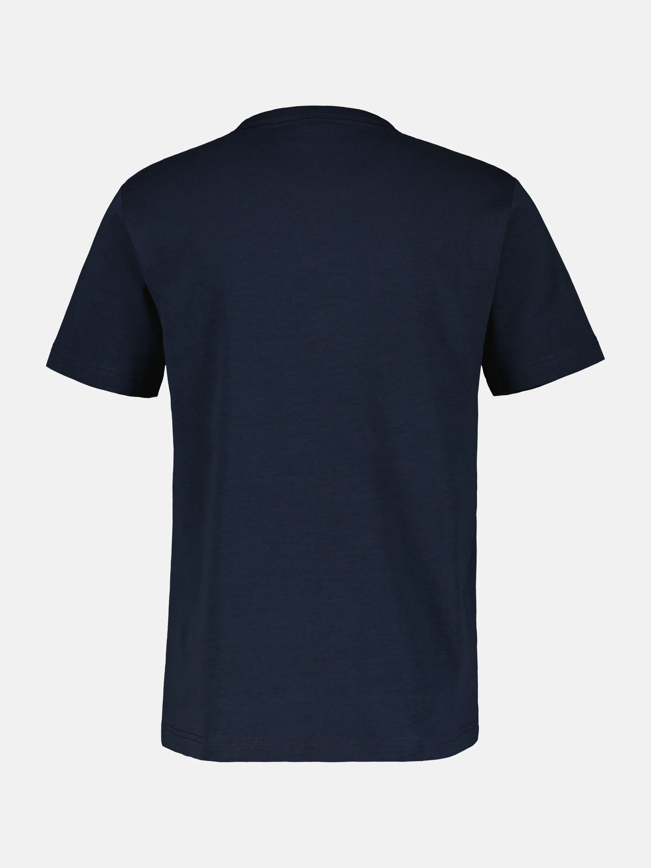 Unifarbenes T-Shirt mit Print - Image 7