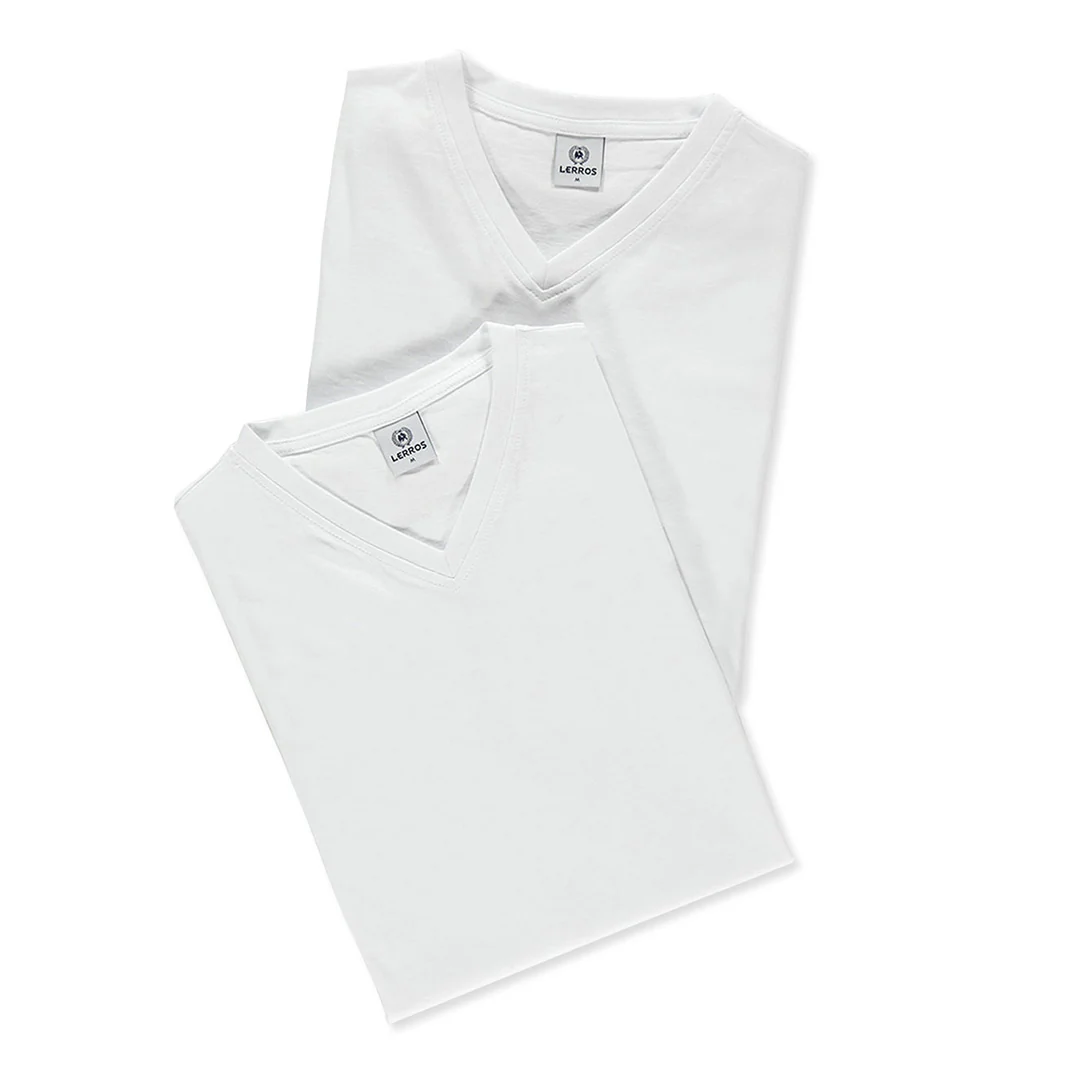 V-Neck Doppelpack Herren T-Shirt in Premium Baumwollqualität - Image 11