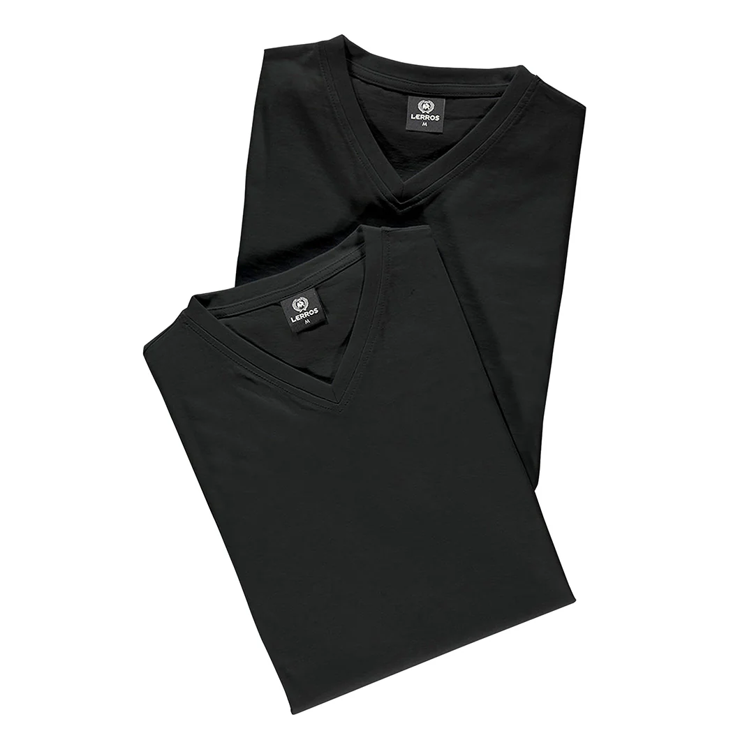 V-Neck Doppelpack Herren T-Shirt in Premium Baumwollqualität - Image 5