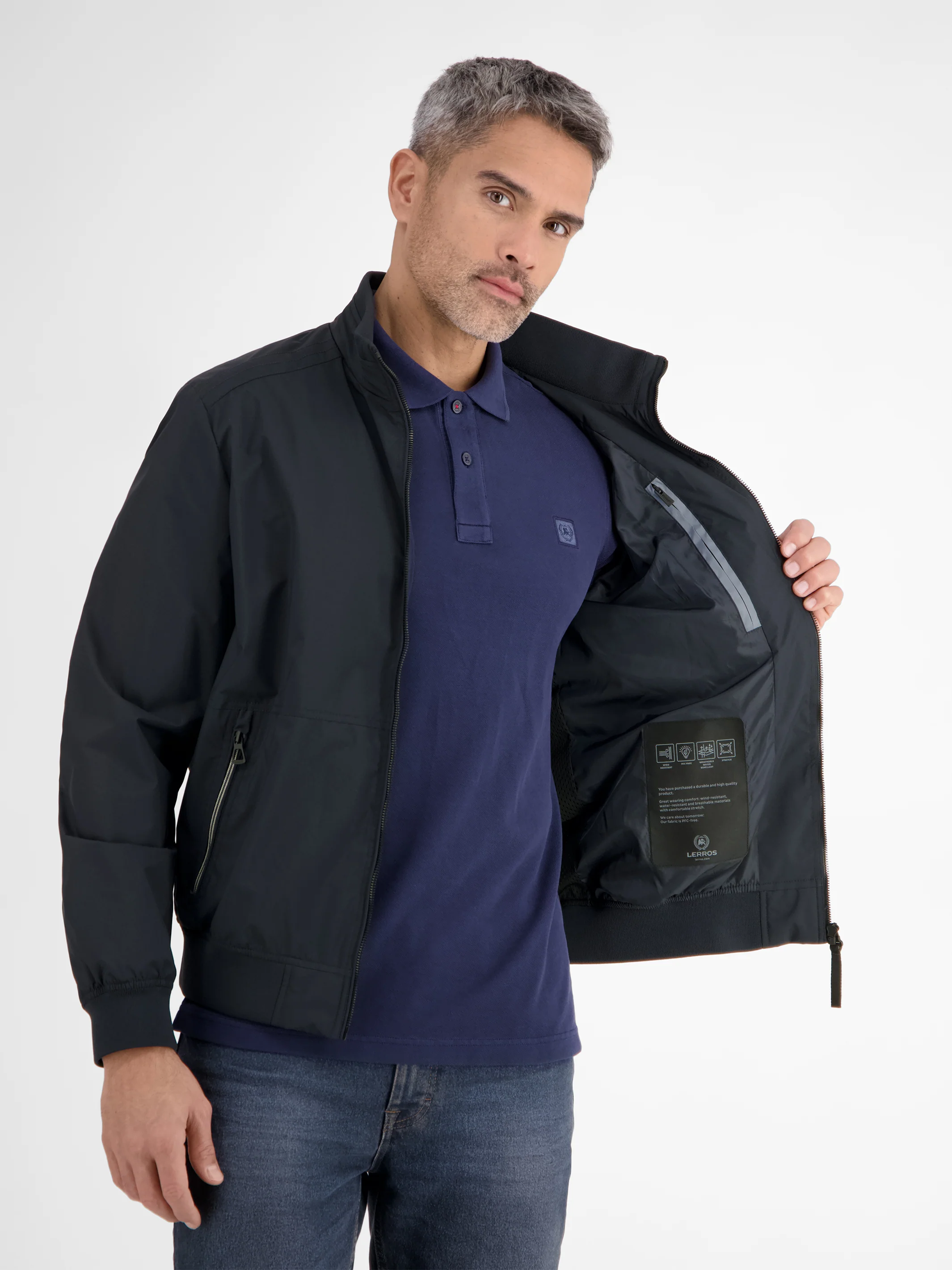 Wind- und wasserabweisender Herren Blouson - Image 15